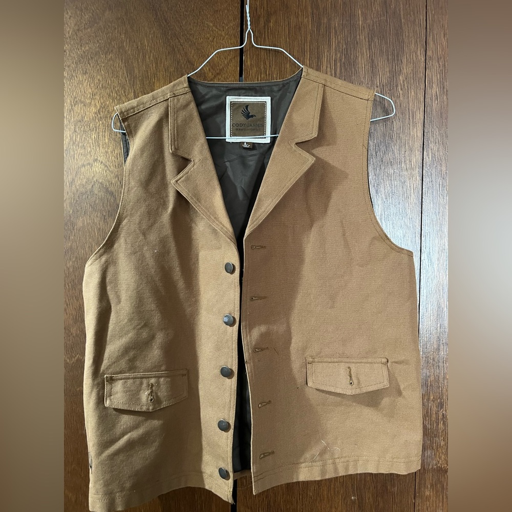 Mens Cody James Western Vest
